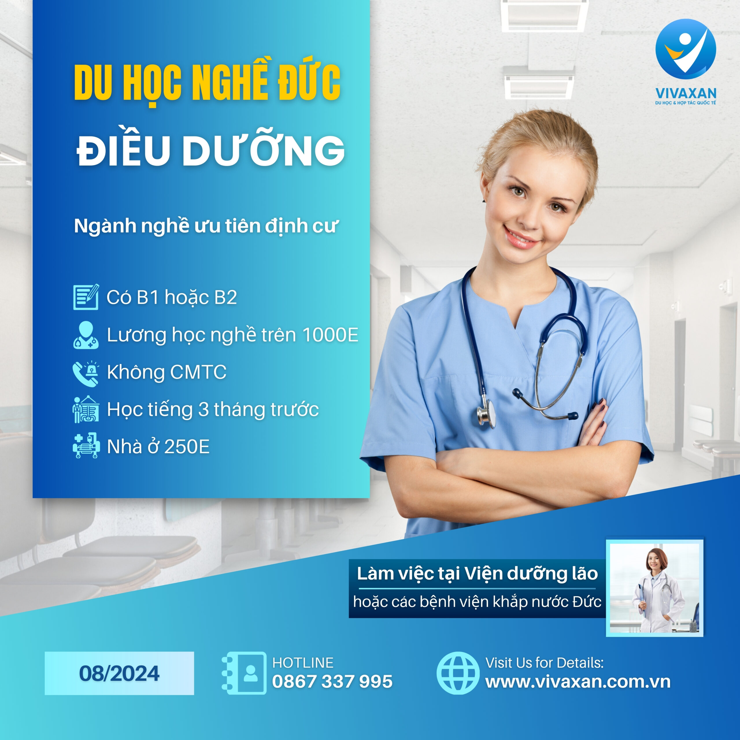 DU HỌC NGHỀ ĐIỀU DƯỠNG